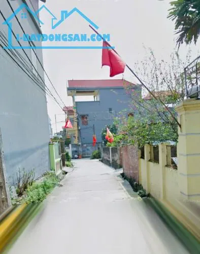 LÔ GÓC 90m² full thổ cư, nở hậu 2 MẶT TIỀN tại Tư Chi – Tân Chi – Bắc Ninh. Ô TÔ THÔNG