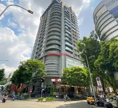 Cho thuê mặt bằng tòa nhà bến thanh tower góc 2 mặt tiền lê thị hồng gấm quận 1 DT 262M²