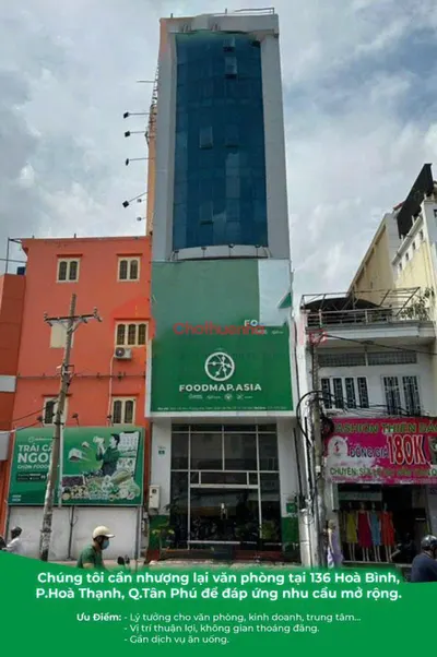 Tòa nhà phường tân phú mới (quận tân phú) - 5 lầu - thang máy