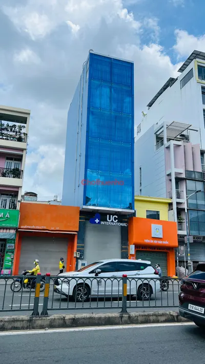 Tòa nhà thang máy PCCC mặt tiền nguyễn văn cừ, cầu kho, quận 1