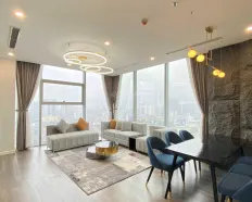 Cho thuê căn hộ 3PN chung cư The Nine, số 9 Phạm Văn Đồng, full đồ, đồ cơ bản 142m² view panorama