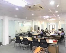 Cho thuê sàn diện tích sàn 145m2, đường Nguyễn Thái Bình, Quận 1. Sàn vuông vức, view kính, giá rẻ