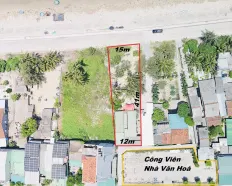 Bán đất mặt biển Mỹ Khê Quảng Ngãi, 510m2 15m ngang MB làm KS, NH, Home, giá 6.5 tỷ thương lượng