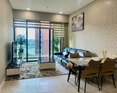 Cho thuê 2PN The River full nội thất mới 100% - Tầng cao, view sông và Q1
