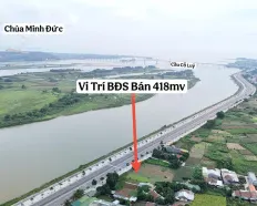 Mặt tiền Trường Sa, mảnh vườn 418m², mặt tiền đường view sông