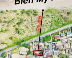 Đất biển Mỹ Khê Tịnh Khê 139.5m2, cách biển 100m + có nhà cấp 4 nhỏ, giá chỉ 1.55 tỷ thương lượng