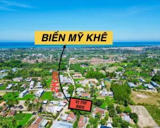 Bán đất thổ cư Tịnh Khê Quảng Ngãi 175m2 (10x35m) full TC, gần biển Mỹ Khê, 750 triệu TL