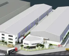Cần bán 5500m² đất có 3.500m² kho nhà xưởng, văn phòng làm việc. Tại KCN Liên Chiểu, Đà Nẵng