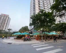 Share góc mặt bằng vỉa hè đắc địa ngay ngã tư, góc công viên lớn trung tâm khu chung cư Picity Q12
