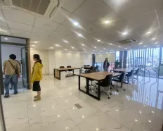 Cho thuê văn phòng trống 70m2 Quận 1, Đường Nguyễn Văn Thủ. Sàn đẹp, trống suốt mới