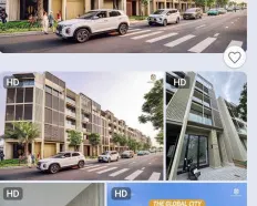 Cho thuê nhà phố văn phòng Global City Q2, Liên Phường 25 - 55 triệu. DT 5x20 có 4 tầng hiện đại