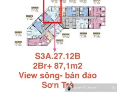 Châu Mỹ - Căn góc 2PN+ mã 12B diện tích lớn toà S3A hiếm hoi - tầng cao 27 - Symphony