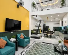 Cho thuê nhà 2 phòng ngủ đầy đủ nội thất mặt tiền Thạch Lam, Đà Nẵng
