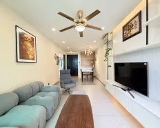Cho thuê 3PN2WC 107m2 Feliz En Vista, Q2 - Tầng cao nhà đẹp view sông - Thiết kế hiện đại giá 35tr