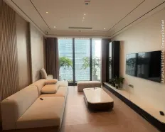 Cho thuê 3PN chung cư Han Jardin diện tích 106m2, full đồ giá 20tr/th có slot đỗ ô tô view Hồ Tây