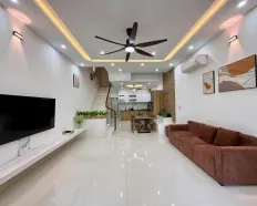 Cho thuê nhà đẹp 3 tầng 4 PN mới Nam Việt Á