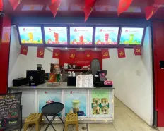 Sang nhượng cửa hàng bán trà hoa quả, cafe