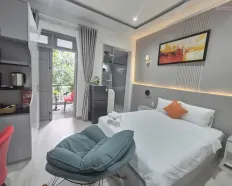 Cho thuê khách sạn 7PN full NT hẻm Cô Bắc P Cầu Ông Lãnh, Q1