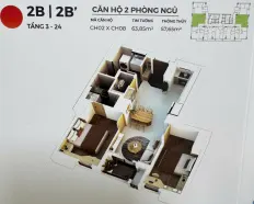 Căn 2PN giá tốt nhất giỏ hàng đợt cuối Hiyori 2, bàn giao full nội thất chuẩn Nhật