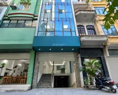 Cho thuê (cả nhà) Ngõ 75 Trần Thái Tông - 100m2 xây 6 tầng + 1 hầm giá 75 triệu/tháng