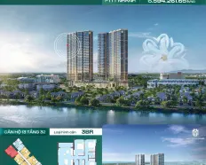 Masteri Rivera Đà Nẵng - Căn 3PN/79.4m2 Giá 6.594 Tỷ - Sắp Bàn Giao - Hàng Ngoại Giao