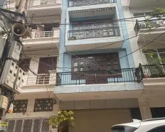 Cho thuê nhà ở đường Hạ Yên Quyết, Yên Hòa, Cầu Giấy, Hà Nội. DT 65m2x5T, MT 5m. Nhà đẹp, giá 25tr