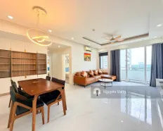 Cho thuê CC Khu căn hộ Mỹ Đức, Nguyễn Đức Cảnh, 31 triệu/tháng, 120m2, nội thất full, giá siêu hời