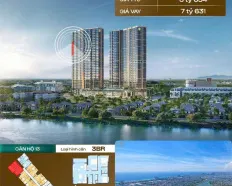 1 căn 3PN dự án Masterise Đà Nẵng hiếm có chỉ 6,65 tỷ all in. Liên hệ ngay