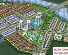 DT: 207m2, khu biệt thự song lập, dự án 28ha Nhà Bè - giá 29,5tr/m2