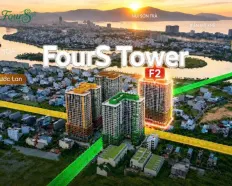 Căn hộ 1 ngủ + diện tích 55m2 view biển chỉ 2.39 tỷ tại Fours trung tâm Nam Đà Nẵng