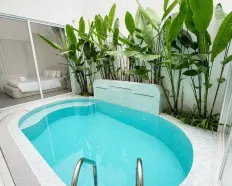 Villa mini Nước Mặn 7 | Nam Việt Á 2PN Hồ bơi riêng Gần sông