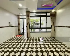 Tầng trệt 5x23m (~65m2) Vạn Phúc sàn trống, có máy lạnh hầm xe, lối đi riêng, đường 16m. Giá 12 tr