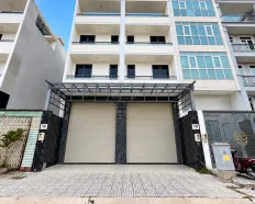 Cho thuê tòa nhà văn phòng An Phú 10x20m, 1 trệt lửng 3 lầu, thang máy, đủ máy lạnh, nhà mới đẹp