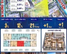Căn hiếm có 2PN 65m2 view Cầu Sông Hàn dự án Capital Square 4,7 tỷ