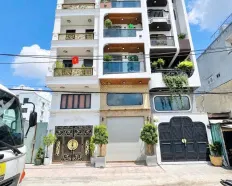 25tr-4x17m-3lầu-5pn-cho thuê nhà đẹp có thang máy full nội thất Hương Lộ 2, Bình Tân