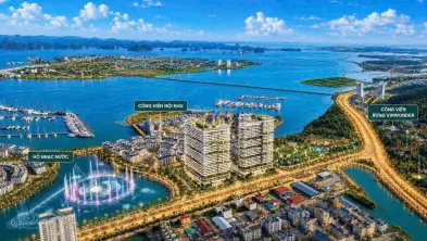 Quỹ căn ngoại giao studio, 2 ngủ Prima Bay view biển, hồ nhạc nước full chiết khấu, tặng vàng