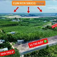 Đất nền liền kề kcn SIKICO thích hợp xây trọ, xây nhà ở, mua bán