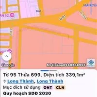 Bán đất mặt tiền gần đường 769 - lộc an long thành