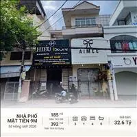 Bán nhà phố mặt tiền Nguyễn Trãi Nha Trang 9m ngang, sổ hồng mới 2026