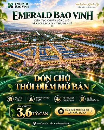 Nhà cao, cửa rộng, tiện ích trọn vẹn chuẩn mực an cư mới tại cố đô