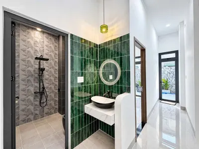 Bán nhà 1T1L siêu sang, sân oto, sổ hoàn công, gần chợ Tân Phong, chỉ 4 tỷ150