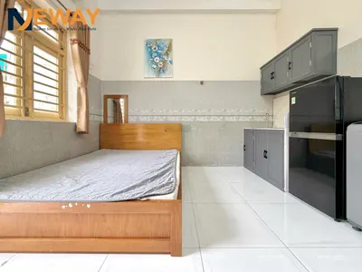 Cho thuê căn studio bancol full nội thất - gần Aeon Tân Phú | an ninh, sạch sẽ