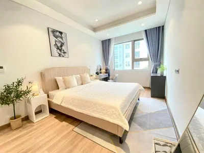 Cho thuê gấp CC The Flemington, 120m2 3PN 2WC FULL NT GIÁ 22TR/THÁNG LH: 090••••38 HÂN