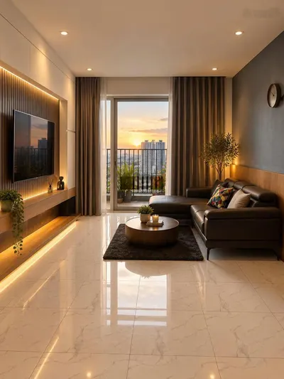 Cho thuê 2PN căn góc Vista Verde 98m², full nội thất, giá 20 triệu/tháng