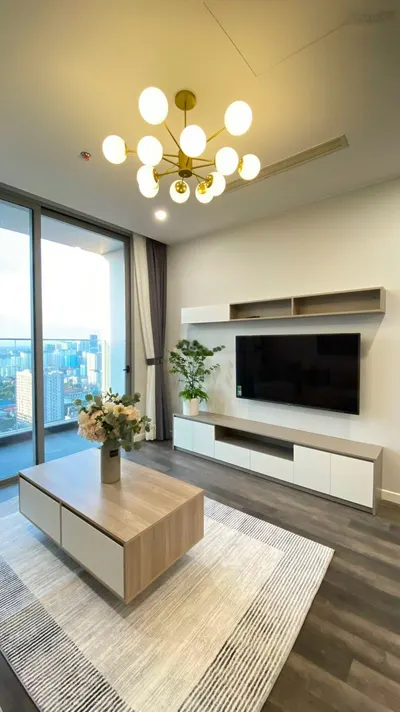 Giá 17 triệu cho thuê căn hộ 2 ngủ nội thất gắn tường tại The Nine số 9 Phạm Văn Đồng