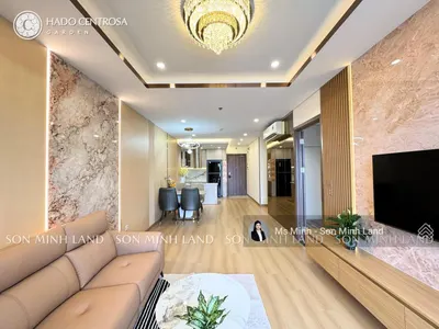 Cho thuê căn 2PN 78,7m2 nhà mới đẹp - view thoáng mát mẻ tại HaDo Centrosa Garden. Sơn Minh Land