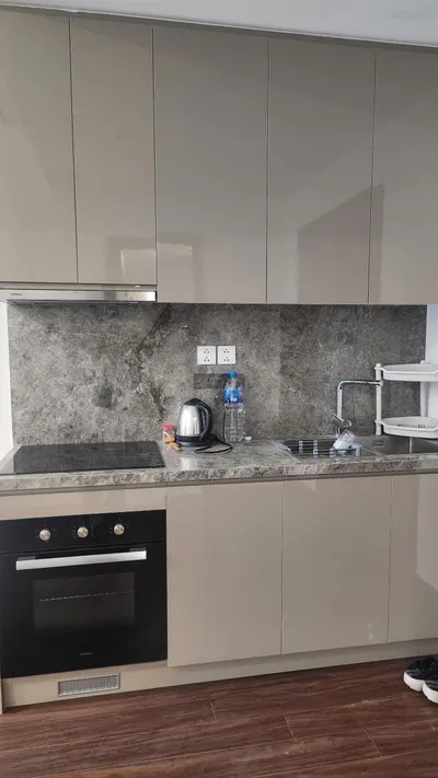 2N2 Mas nguyên bản căn góc sẵn bếp, rèm, tủ quần áo