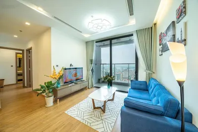 Cho thuê căn hộ Cầu Giấy Center Point, 2 phòng ngủ, giá 16 triệu. LH 083••••66