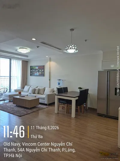 Chính chủ cho thuê căn góc 3PN 115m2 tầng trung, view Hồ, full NT đẹp, giá 23 triệu/tháng.