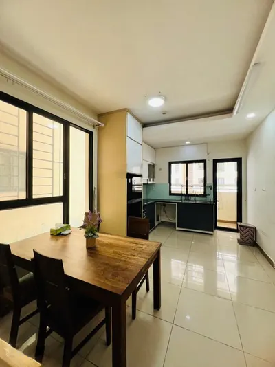 Cho thuê CC Era Town Q7, DT 85m2, 2PN, 2WC full nội thất, view sông 10tr/tháng TL